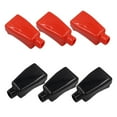 thumbnail image 1 of LOVIVER 6x Borne Couvre Bouchons de Protection de Remplacement PVC Protecteur Isolant, 1 of 8