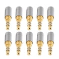 thumbnail image 4 of Mini conector estéreo de 3,5mm, doble canal, terminal de soldadura de 3,5mm, conector equilibrado para reparación de auriculares DIY, 4 of 14