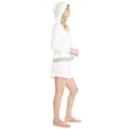 thumbnail image 5 of Ocean Pacific Women's Sunset Chasers Hoodie and Shorts Pajama Set, Off White, Large, 5 of 6