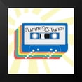 thumbnail image 2 of Santiago, Daniela 12x12 Black Modern Framed Museum Art Print Titled - Summer Tunes, 2 of 5