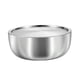 thumbnail image 3 of Cuenco de acero inoxidable para limpiar utensilios de cocina, cubertería, cuenco con tapa para mezclar. 32 cm, 3 of 9