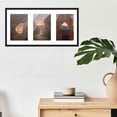 thumbnail image 5 of Black Finish Collage Frame - White Mat, Holds Three 5x7 Photos , UV Resistant Acrylic, Wall Hanging, 5 of 8