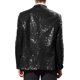 thumbnail image 3 of CHAQUETA DE DEPORTIVA CON LENTEJUELAS PARA HOMBRES INSPIRE CHIC, CON SOLAPA DE CHALECO, UN BOTÓN, BODA, BLAZER BRILLANTE XL NEGRO, 3 of 7