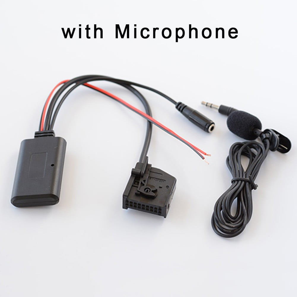 For Benz W211 W208 W168 W203Bluetooth Microphone Handfree Call Adapter AUX  Cable 