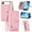 Pink, variant on Dteck for iPhone Air 2025 released Wallet Case with Credit Card Holder Zipper Pocket, Magnetic Flip Folio Book PU Leather Phone Case Shockproof Wristlet Strap Cover for Women Men, Red