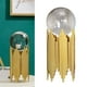 thumbnail image 3 of Bola de cristal con soporte, adornos, escultura, estatua, decoración de mesa, manualidades modernas C, 3 of 6