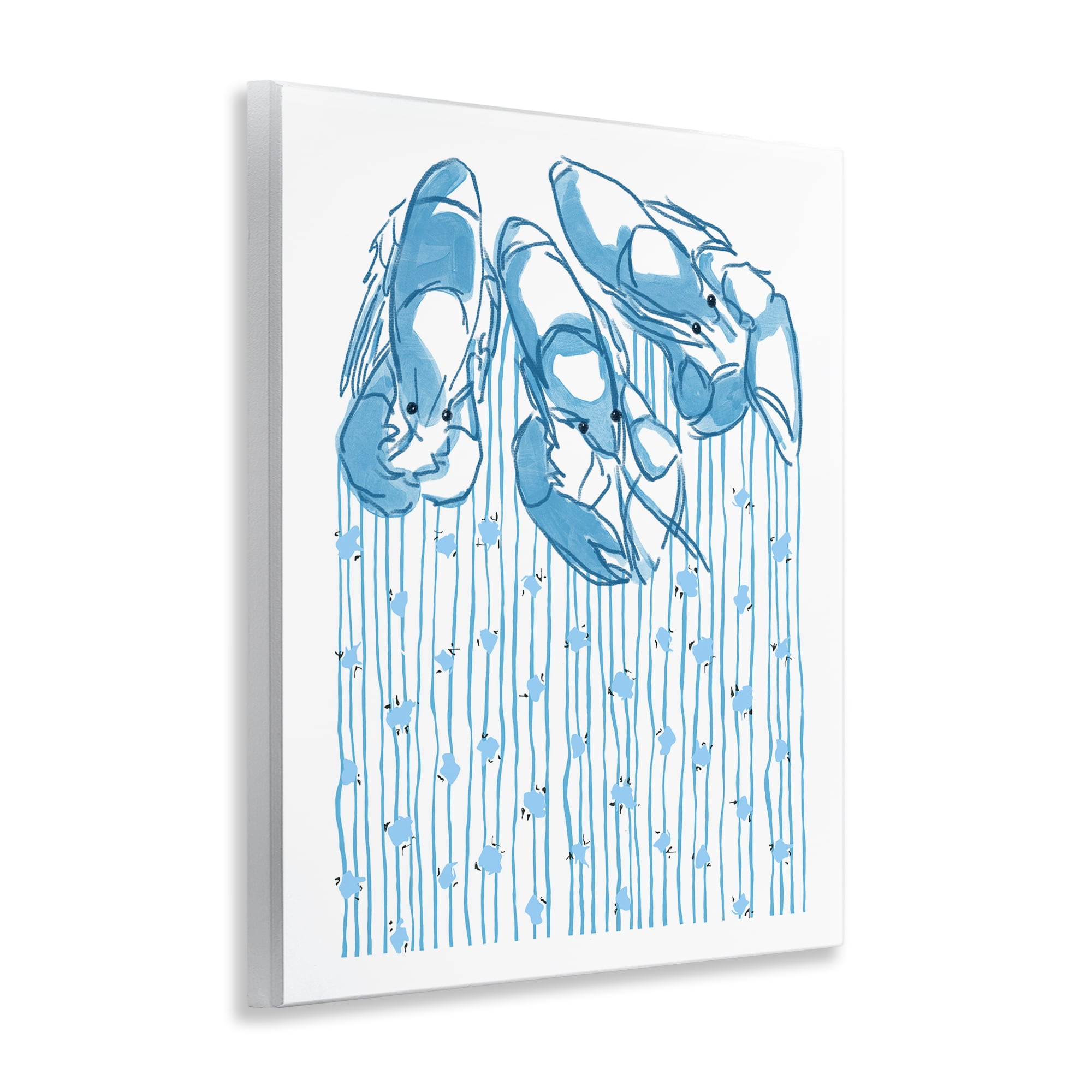 Stupell Industries Lobster Trio with Strings Wall Plaque Art, design by Melissa Tilley