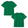 thumbnail image 4 of Couple Matching Cotton T-Shirt Set "Love You Love You More" Green Crewneck Tees Women-3XL, 4 of 5