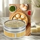 thumbnail image 4 of Vaporera de comida china, vaporera asiática tradicional, cesta de madera con tapa para cocinar albóndigas, verduras, bao bun asiático, dim sum, 18 cm, 4 of 7