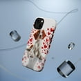 thumbnail image 5 of DistinctInk Tough Case for Apple iPhone 14 (6.1" Screen), Compatible with MagSafe Charging - Valentine's Day Irish Red and White Setter Puppy, 5 of 6
