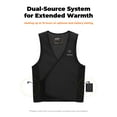 thumbnail image 5 of ORORO Adjustable Heated Vest Liner for Men and Women with Battery, Lightweight Unisex Heated Liner Vest (Charger Not Included) (Black, M/L), 5 of 10
