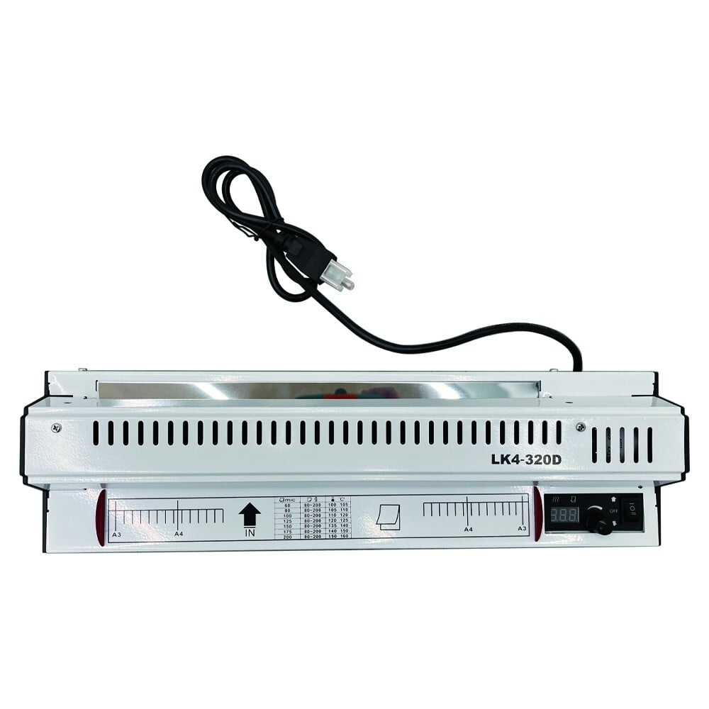 12.6 Inch Pouch Thermal Laminating Machine Infrared Radiant Heating 4 Roller System