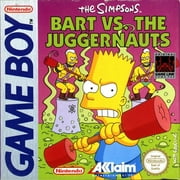 The Simpsons: Bart vs. The Juggernauts - Nintendo Gameboy Original (Used)