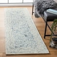 thumbnail image 2 of SAFAVIEH Micro-Loop Bertina Abstract Runner Rug, Charcoal, 2'3" x 7', 2 of 6