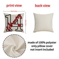 thumbnail image 4 of PRIYAL Pink Rainbow Heart Valentines Day Pillow Covers 18X18 inch Set of 4 for Valentines Decor For Valentines Day Throw Pillows Decorative Cushion Cases Valentine Decorations, 4 of 9