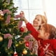 thumbnail image 4 of Conjunto de adornos para árbol de Navidad | Lazos de tela, campanillas y adornos con bastón de caramelo | Material de tela duradero | Decoración navideña elegante | Versátil para coronas y hogar |, 4 of 4
