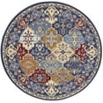 thumbnail image 3 of Nourison Grafix Persian Multicolor 5'3" x ROUND Area Rug, (5 Round), 3 of 9