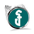 thumbnail image 1 of Cambodge Symbole de la Monnaie Riel KHR Bague Réglable Mariage Fiançailles d'Amour, 1 of 3