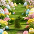 thumbnail image 2 of WUJGXI Bunny Figurine Easter Home Cute Desktop Tabletop Ornament For Living Room Decoration, 2 of 6