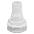 thumbnail image 3 of 1?1/2in Thru Hull Fitting Straight ABS Hose Connector Accessory for Boats MarinesWhite, 3 of 5