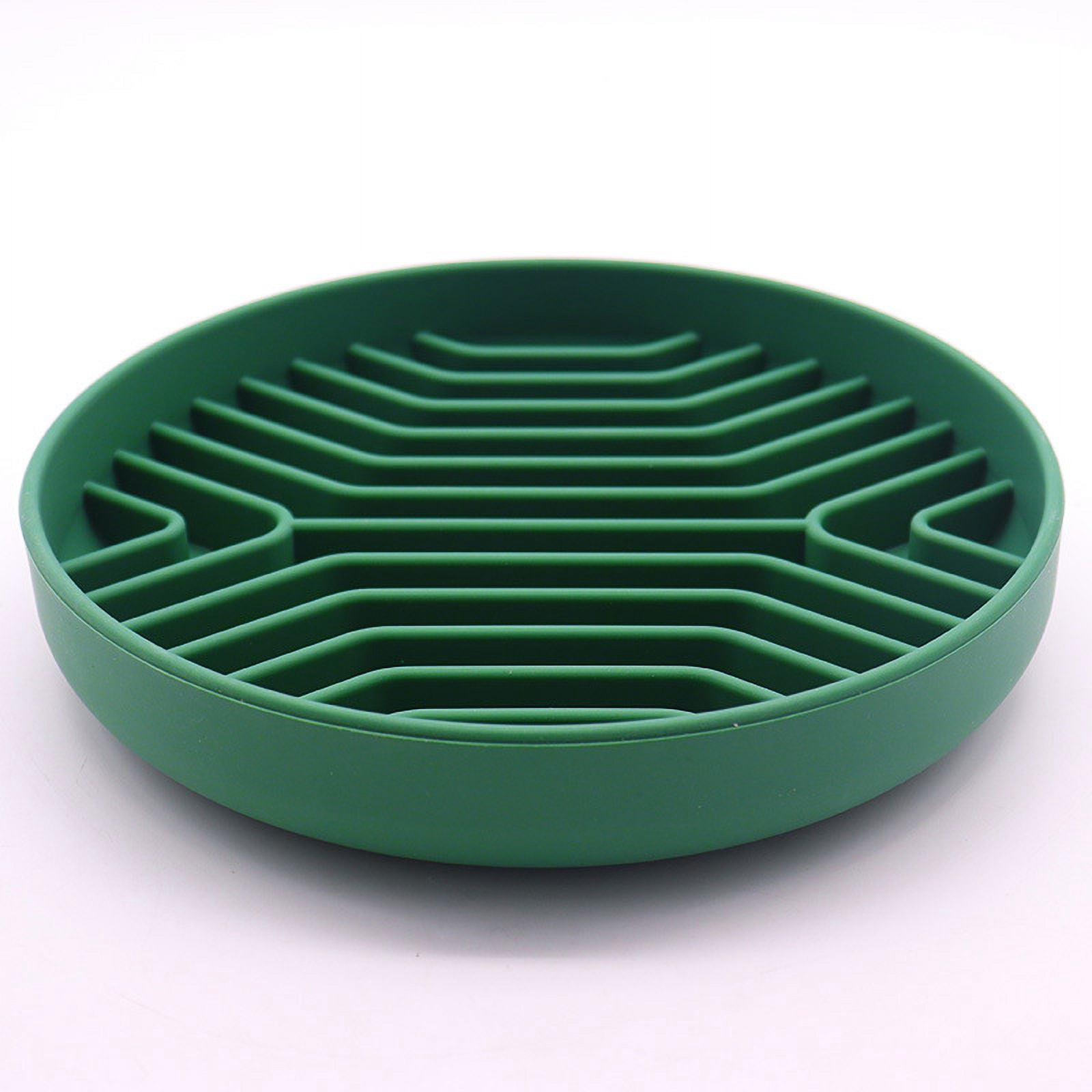 Silicone Pet Slow Feeder Bowl Anti-Choking Anti-Vomit Non-Slip Mat For Dogs Cats Fast Eaters Mealtime Training