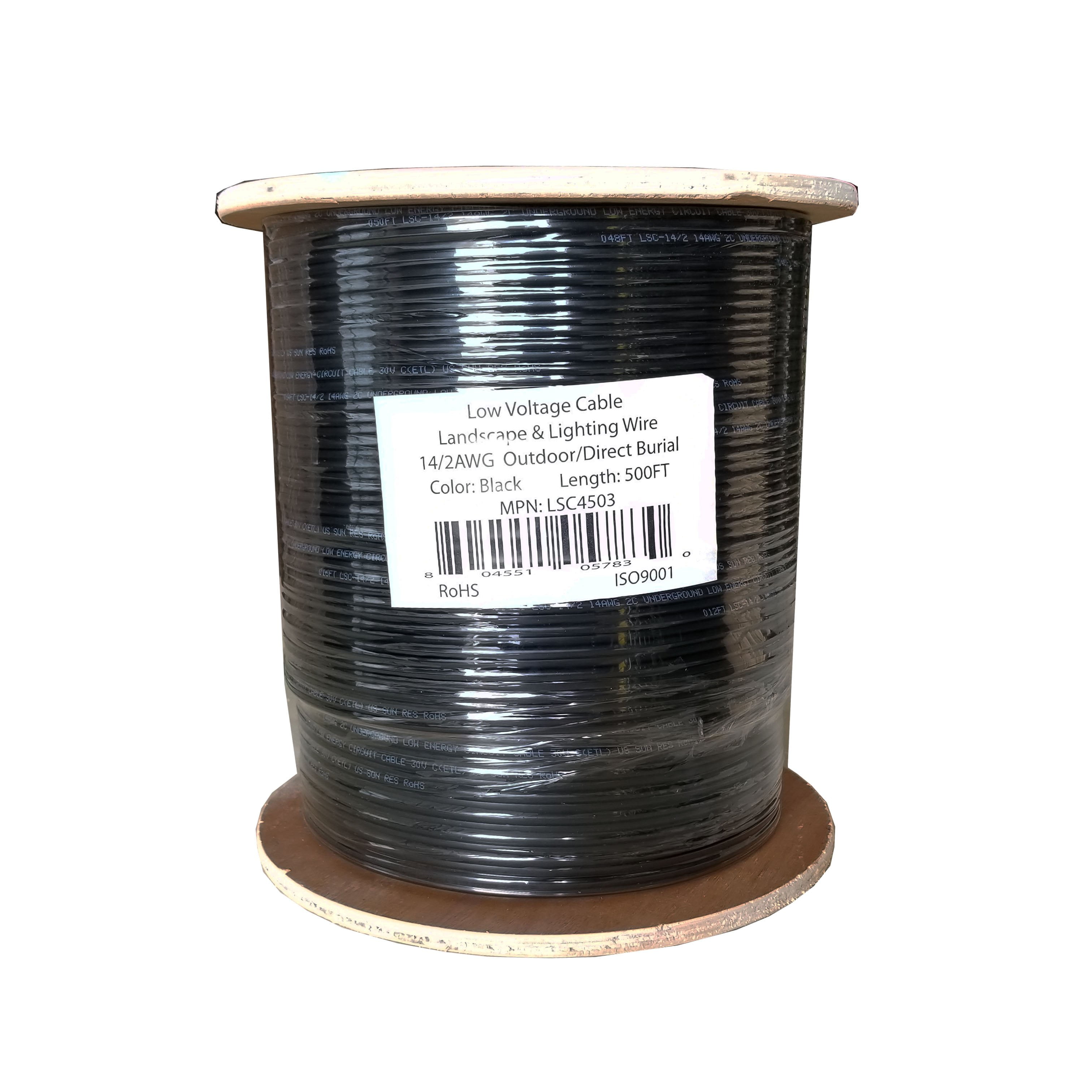 Low Voltage 14 2 Outdoor Landscape Lighting Wire Db Uv Rated Cable 500ft