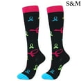 thumbnail image 1 of Compression Socks Stylish Compression Stockings Compression Running Socks, 1 of 10