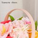 thumbnail image 4 of Caja de flores de jabón, ramo de flores de jabón con cesta, rosa de jabón artificial, belleza eterna, fabricante de romance, regalo creativo para el día de la madre, día de San Valentín (rosa) kaili Sencillez, 4 of 5