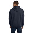 thumbnail image 4 of Gildan Heavy Blend Fleece Hoodie for Men, 4 Pack Cozy Navy Hooded Sweatshirt, L, 4 of 5