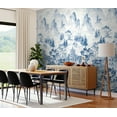 thumbnail image 4 of Harry & Grace Bluestone Misty Mountain Scenic Peel and Stick Wallpaper Mural - 54 in. W x 9 ft. T, 4 of 7
