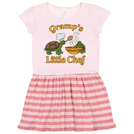 

Inktastic Gramp s Little Chef with Cute Turtles Gift Toddler Girl Dress