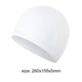 thumbnail image 3 of Yucurem Cycling Skull Cap Breathable Bicycle Helmet Running Quick Dry Hat (White), 3 of 4