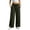 Army Green, variant on Sweat Pants for Womens Plus Size Wide Leg Sports Pants High Rise Baggy Daily Wear Casual Trousers S-3XL