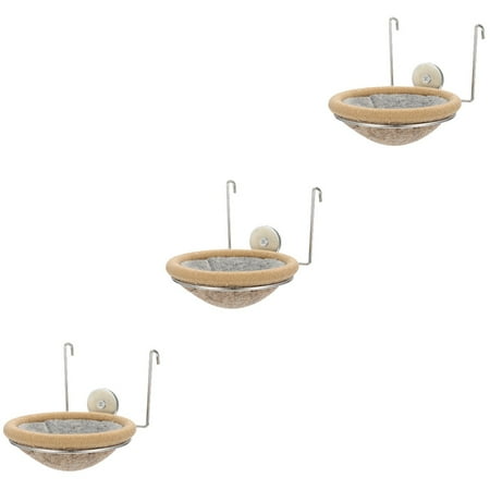 3 Sets Cockatiel Canary Nest Bird Breeding Station Supplies