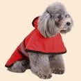 thumbnail image 1 of Chubasquero para perros pequeños, cachorros, impermeable para mascotas, ropa reflectante para perros, poncho impermeable, 1 of 6