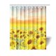 thumbnail image 1 of Cortina de Ducha ABPHQTO Puesta de Sol Campos de Girasoles 150x180 cm, 1 of 3