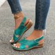 thumbnail image 2 of Bmisegm Cool Slippers Female Soft Soled Non Slip Wear Resisting Flat Beach Flops Lady Sandals Women Slippers Sandals Women Summer Green 8, 2 of 9