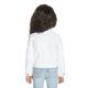thumbnail image 3 of Chaqueta Levi's Denim Trucker Blanca para Niñas Talla M, 3 of 6