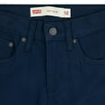 thumbnail image 2 of Levi's Boys' 511 Slim Fit Soft Brushed Pants, Sizes 4-20, 2 of 11
