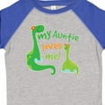 thumbnail image 4 of Inktastic My Auntie Loves Me Dinosaur Boys Toddler T-Shirt, 4 of 5