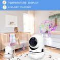 thumbnail image 3 of HelloBaby Video Baby Monitor with Camera Remote Pan-Tilt-Zoom, 3.2'' Screen, 3 of 5