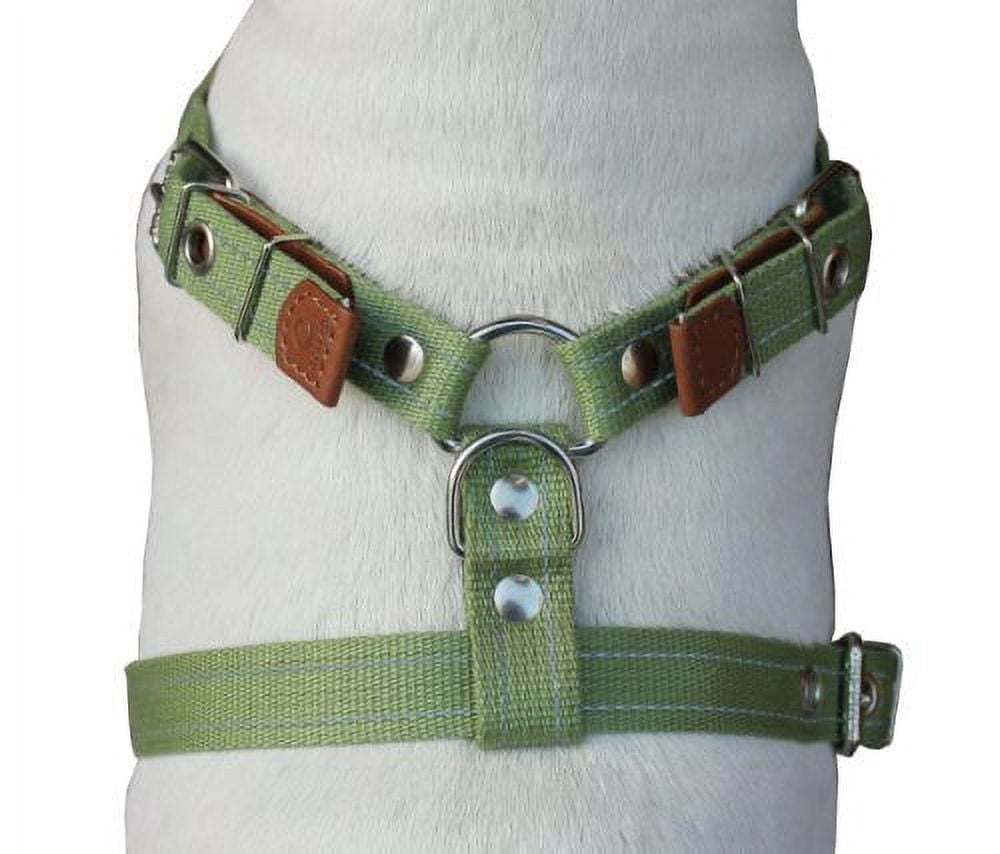 Cotton Web Dog Harness Large. Fits Girth 26"-31". 1" Wide Straps, Amstaff, Boxer, Pitbull