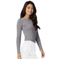 thumbnail image 4 of Adar Underscrubs for Women Multi Color 3 Pack - Long Sleeve Underscrub Comfort Tee, 4 of 6