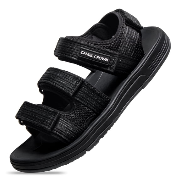 CAMEL Men's Hiking Sandals Adjustable Walking Sandals Breathable Waterproof Athletic Sandals Summer Casual Shoes Outdoor
