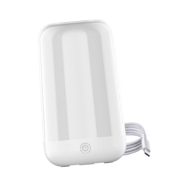 Lámpara de mesita de noche Yuyangstore táctil LED con temporizador