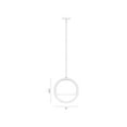 thumbnail image 4 of Designers Fountain Eterna 1 Light Matte Black Pendant, D274M-16P-MB, 4 of 4