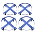 thumbnail image 1 of 4) Heavy Duty - Swivel Caster Wheel - 30 Gallon Drum Dolly 1000 Pound Capacity - Steel Frame Non Tipping, 1 of 5