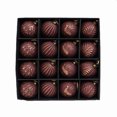 thumbnail image 2 of 16 Pack, Burgundy Christmas Ornaments 10 Inch Christmas Tree Ornaments Set Vintage Christmas Ornaments Christmas Ball Ornaments for Holiday Home Party Decorations, 2 of 4