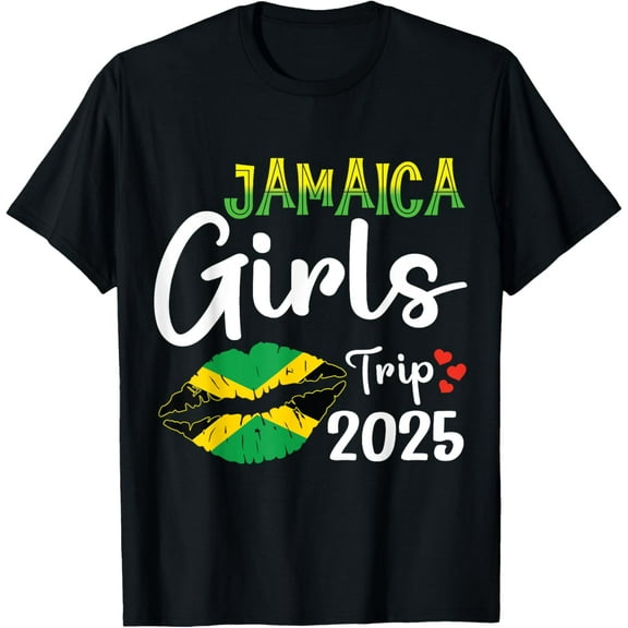 Jamaica Girls Trip 2025 Summer Vacation Trip 2025 T-Shirt