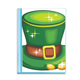 thumbnail image 1 of Shine sombrero verde el día de San Patricio de Irlanda Carpeta combinada de protección de páginas, 1 of 3